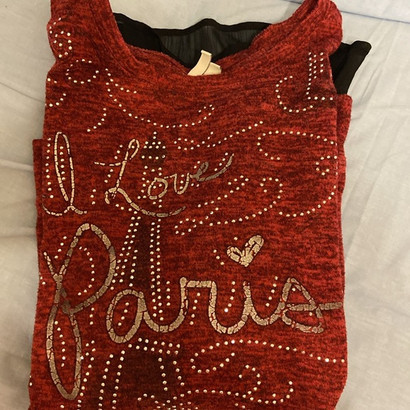 Est 1946 long sleeve I love Paris size 18/20 - Picture 9 of 10